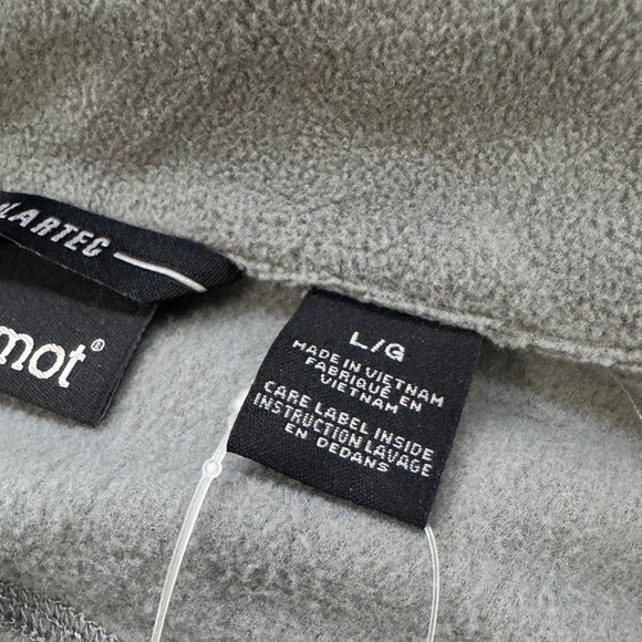 Men's Marmot Reactor Fleece Vest Gray Size Large - Picture 13 of 13